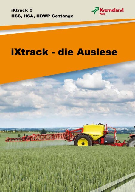 iXtrack - die Auslese - Kverneland Group Download Centre