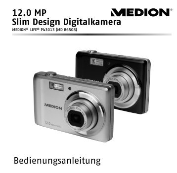 Bedienungsanleitung 12.0 MP Slim Design Digitalkamera - Medion