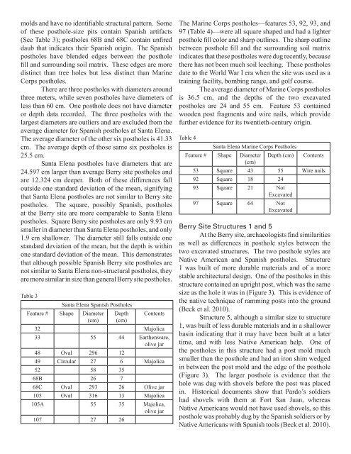 Native American and Spanish Ancillary Structures - Warren Wilson ...