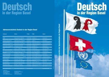 Adressverzeichnis Deutsch in der Region Basel