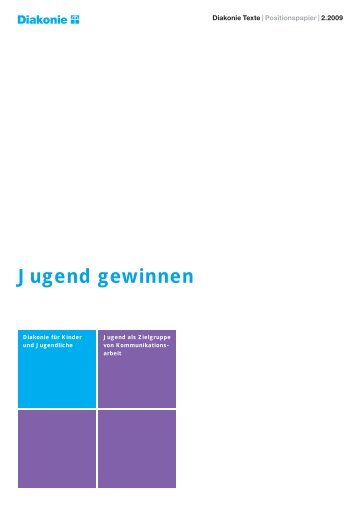 Jugend gewinnen - Diakonie Deutschland