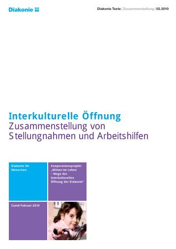Interkulturelle Öffnung - Diakonie Deutschland
