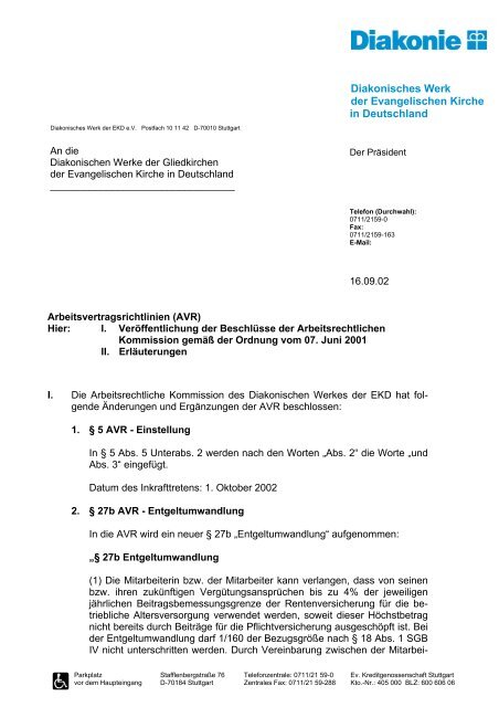 Rundschreiben vom 16.09.2002 (PDF, 113 KB) - Diakonie ...