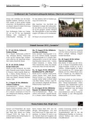 Großkonzert der Trachtenmusikkapelle Mattsee, Obertrum und ...
