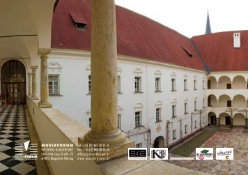 MUSIKFORUM VIKTRING-KLAGENFURT Stift-Viktring-Straße 25 A-9073 ...