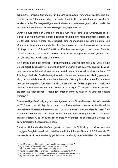 Covenants im Firmenkundenkreditgeschäft der Volks - DHBW ...