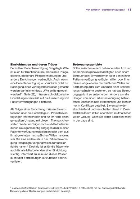 Ratgeber für Patientenverfügungen (PDF, 1597 KB) - Diakonie ...