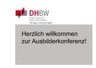 TECHNICAL MANAGEMENT - DHBW Villingen-Schwenningen