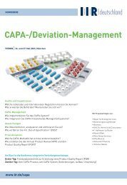 CAPA-/Deviation-Management - DHC Dr. Herterich & Consultants ...