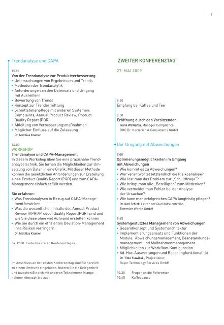 CAPA-/Deviation-Management - DHC Dr. Herterich & Consultants ...