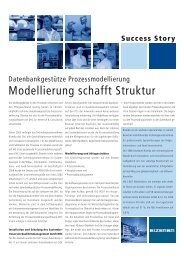 Modellierung schafft Struktur - DHC Dr. Herterich & Consultants GmbH