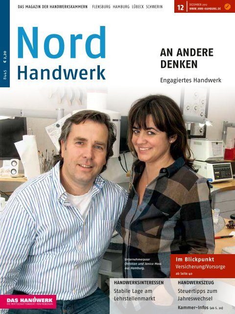 an andere denken - Nord-Handwerk