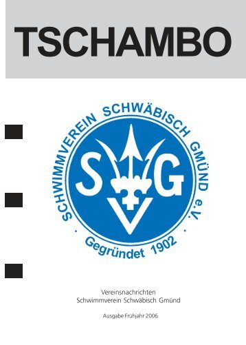 tschambo - Schwimmverein Schwäbisch Gmünd e.V.