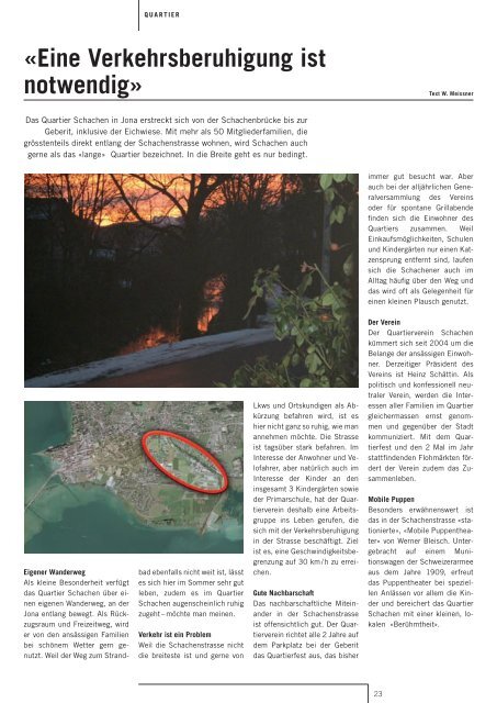 Ausgabe Januar 2010 - STADTmagazin Rapperswil-Jona