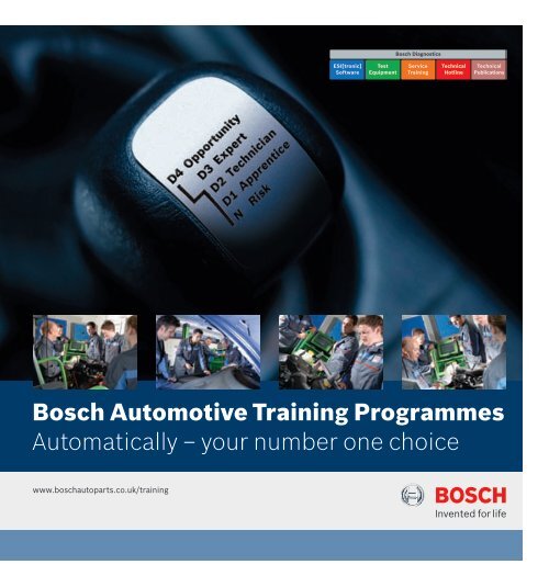 Bosch Automotive Training Programmes Automatically Your