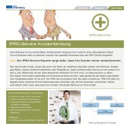 Flyer Service-Kundenbindung:Flyer Inventur-Service ... - Ipro GmbH