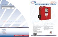 Diesel Engine Fire Pump Controllers GFD Model - Tornatech