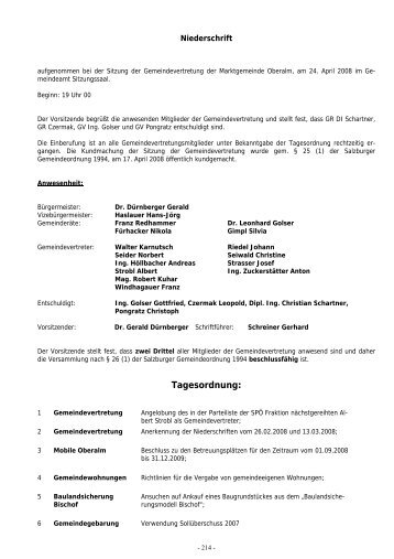 PDF - Marktgemeinde Oberalm