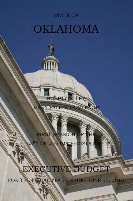 Oklahoma Office Of State Finance State Of Oklahoma Web Site
