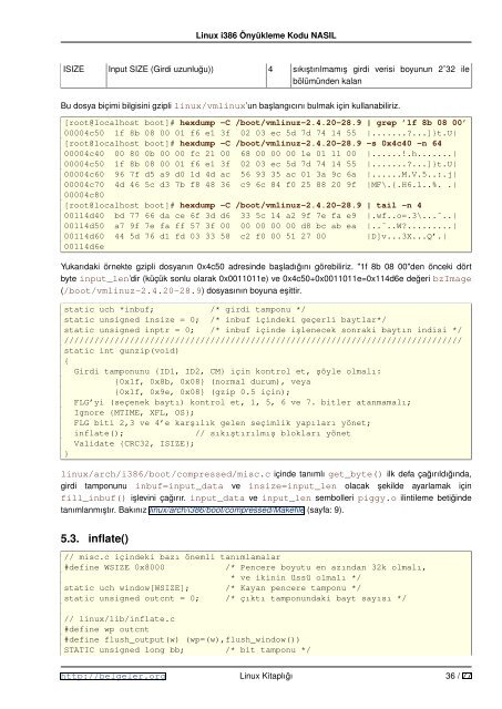 Linux i386 Önyükleme Kodu NASIL