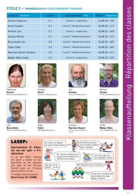 Règlement pour 2010/2011 - Diekirch
