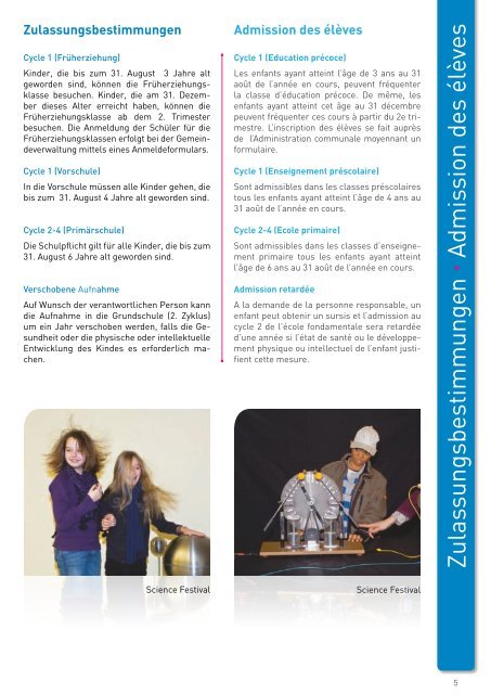 Règlement pour 2010/2011 - Diekirch