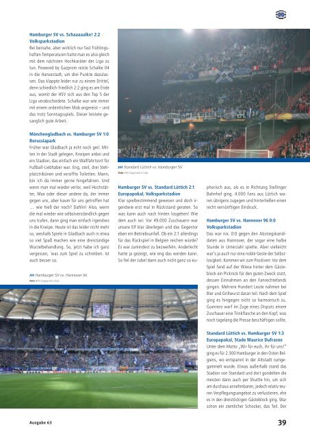 Ausgabe 63 07/2010 - HSV-Supporters