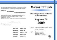 Man(n) trifft sich - Diakonie Neuendettelsau