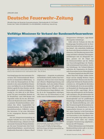 Januar 2008 - Deutscher Feuerwehrverband