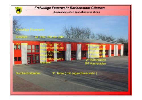 Freiwillige Feuerwehr Barlachstadt Güstrow