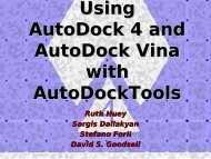 AutoDock Tutorial