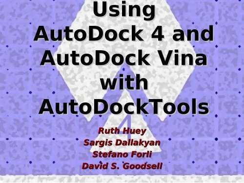 AutoDock Tutorial