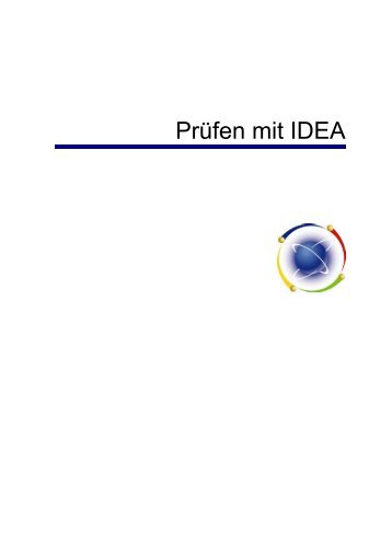 Prüfen mit IDEA - Audicon GmbH