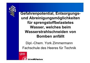 Gefahrenpotential, Entsorgungs - Deutsche Feuerwerker Ausbildungs