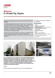 H. Kraatz Oy, Espoo