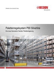 Palettenregalsystem P90 Silverline