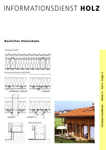 Baulicher Holzschutz - Holzfragen.de