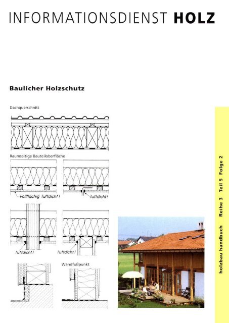 Baulicher Holzschutz - Holzfragen.de