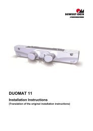 DUOMAT 11 - dewert