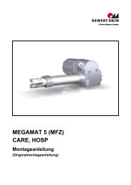 MEGAMAT 5 (MFZ) CARE, HOSP - dewert