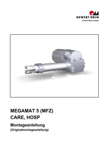 MEGAMAT 5 (MFZ) CARE, HOSP - dewert