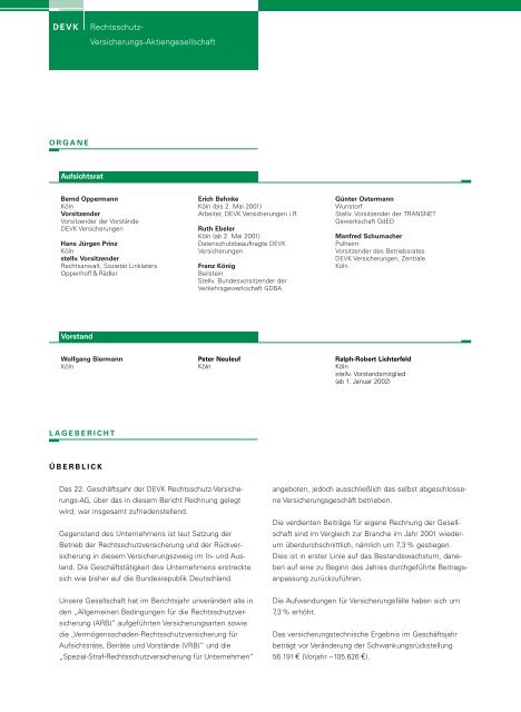 DEVK Rechtsschutz-Versicherungs-Aktiengesellschaft (pdf, 96 KB)