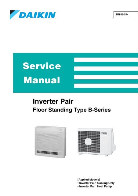 Service Manual Daikin gulv FVXS-RXS