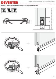 DEVENTER :: Einbauanleitung DRS 1530 SL