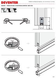 Boden-Türdichtung DBS 1230 - Deventer