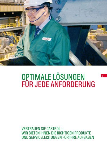 Produktkatalog Castrol - Dörken-Oel GmbH