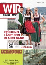 Frühling lässt sein blaues band … - WIR in Graz Umgebung