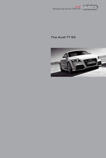 The Audi TT RS