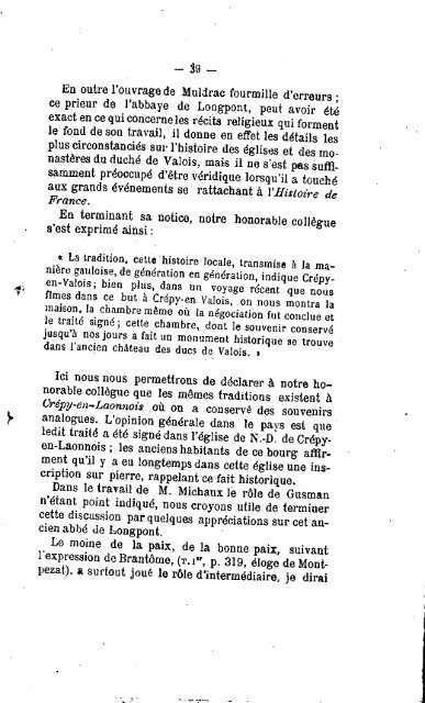 Dissertation sur le traite de paix de Crepy du 18 septembre 1544
