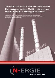 TAB Heizwasser - N-ERGIE Aktiengesellschaft